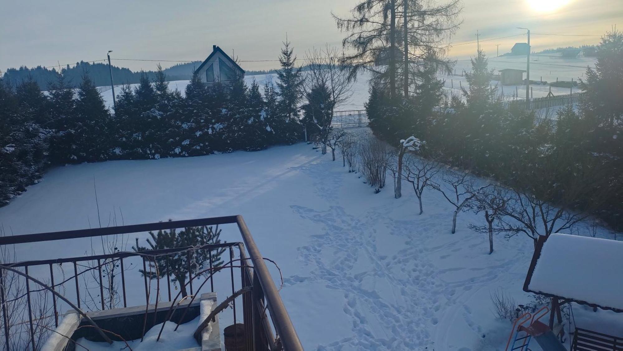 Pokoje Na Brzegu Lapsze Wyzne Exterior photo
